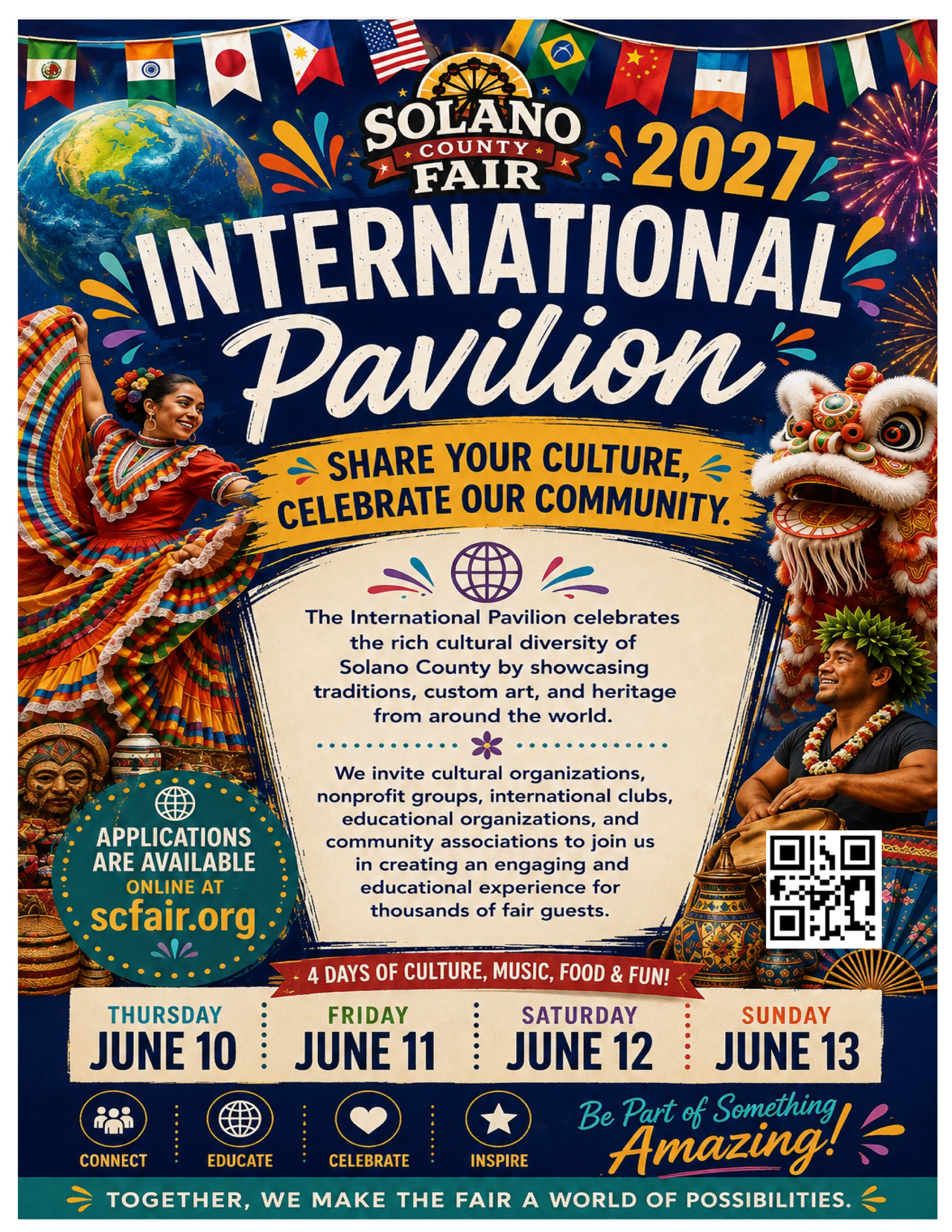 International Pavilion Invite Poster 2027